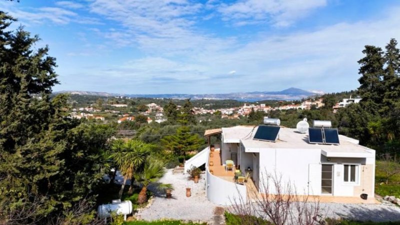 Gavalochori MIT VIDEO: Kreta, Gavalochori: Atemberaubende 3-Schlafzimmer-Villa mit Meerblick und üppigen Gärten zu verkaufen Haus kaufen